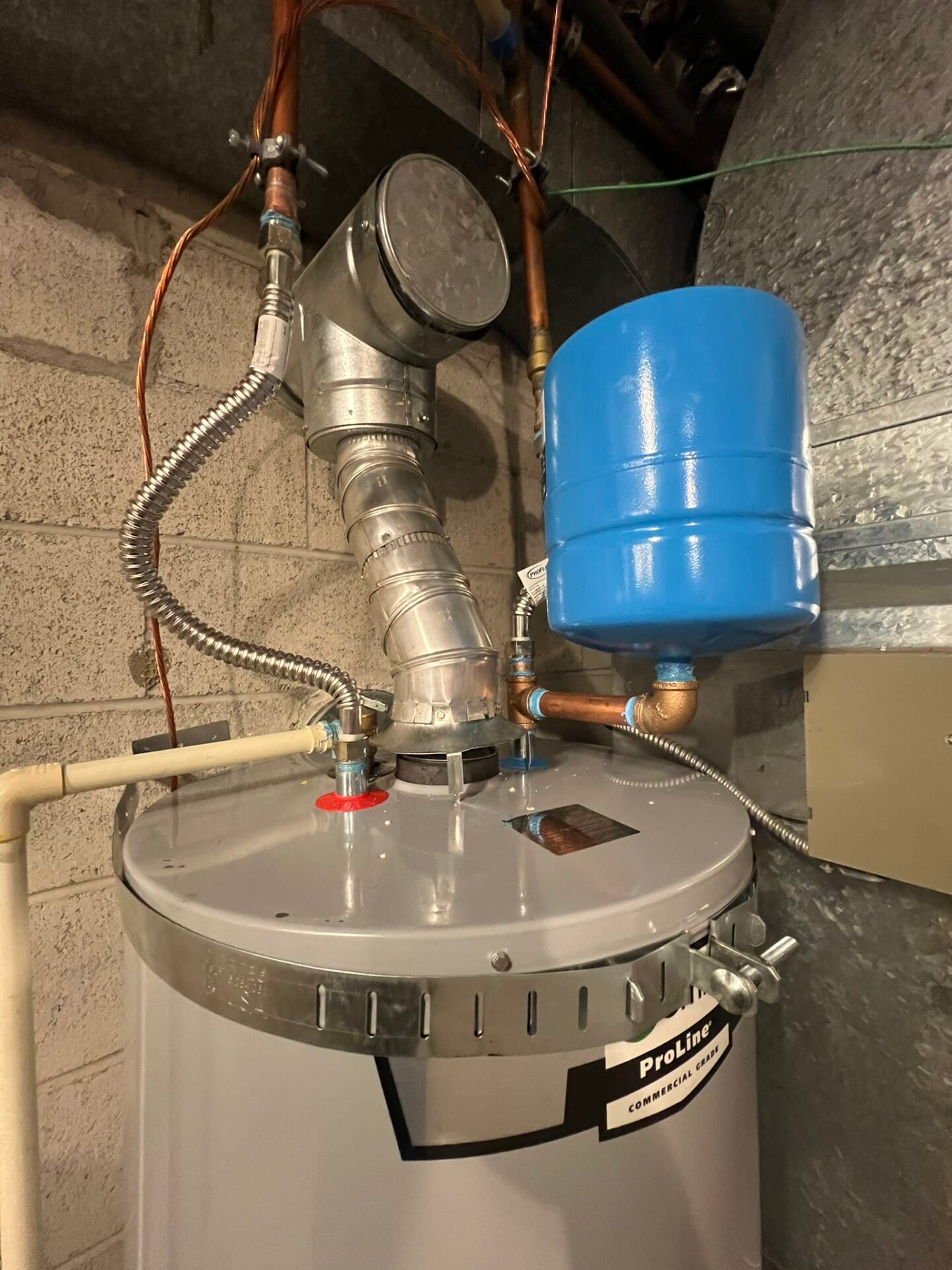 New 50 gallon water heater installation in Bonney Lake WA
